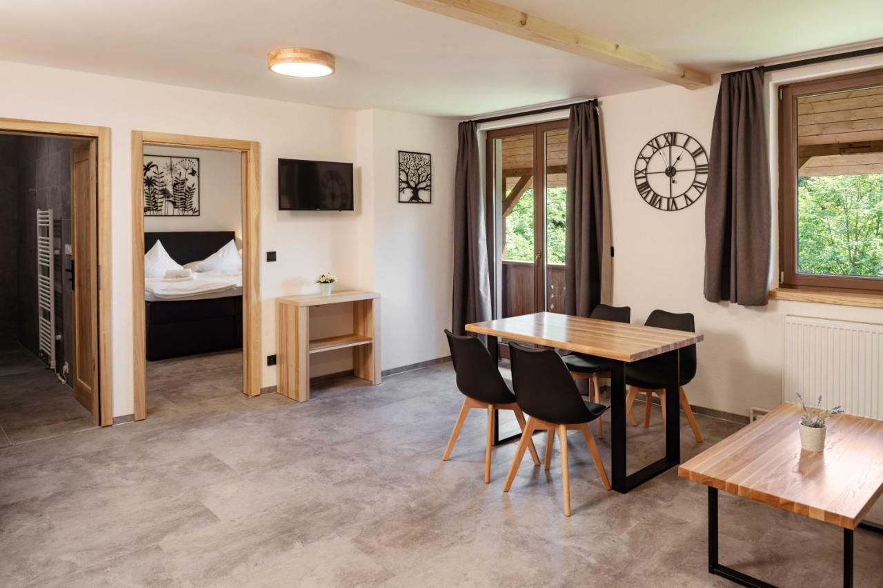 Wellness Aparthotel Martinak Horni Becva ภายนอก รูปภาพ
